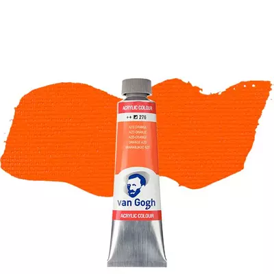 Talens Van Gogh akrilfesték, 40 ml - 276, azo orange