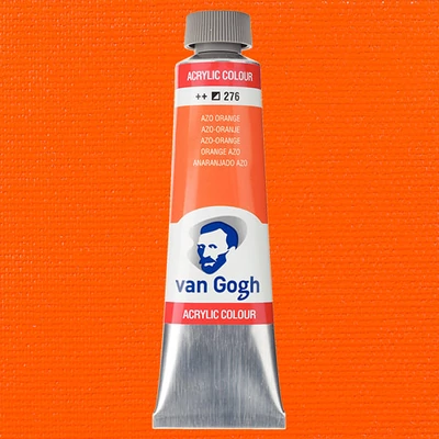 Talens Van Gogh akrilfesték, 40 ml - 276, azo orange