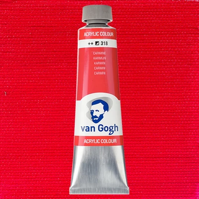 Talens Van Gogh akrilfesték, 40 ml - 318, carmine
