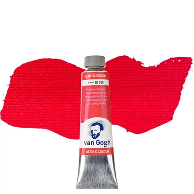Talens Van Gogh akrilfesték, 40 ml - 336, permanent madder lake