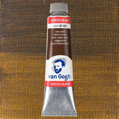 Talens Van Gogh akrilfesték, 40 ml - 408, raw umber