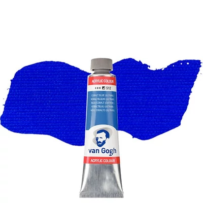 Talens Van Gogh akrilfesték, 40 ml - 512, cobalt blue