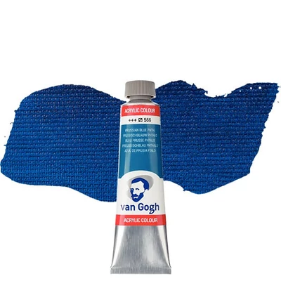 Talens Van Gogh akrilfesték, 40 ml - 566, prussian blue phthalo