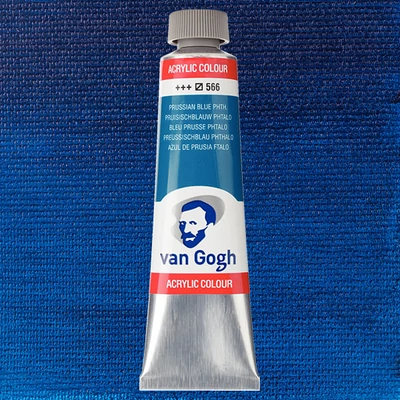 Talens Van Gogh akrilfesték, 40 ml - 566, prussian blue phthalo