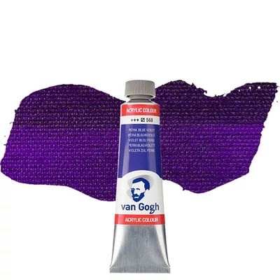 Talens Van Gogh akrilfesték, 40 ml - 568, permanent blue violet