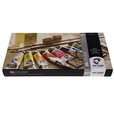 Talens Van Gogh olaj festőkészlet - 10x20 ml + kiegészítők