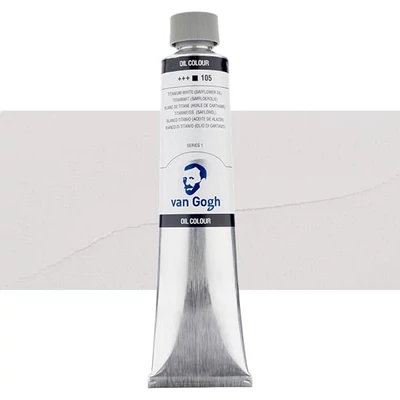 Talens Van Gogh olajfesték, 200 ml - 105, titanium white