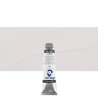 Talens Van Gogh olajfesték, 40 ml - 105, titanium white