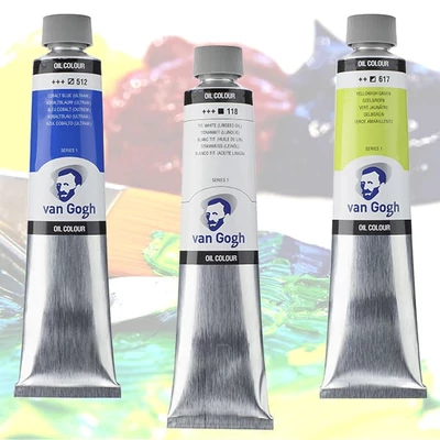 Talens Van Gogh olajfesték, 200 ml - különféle színekben
