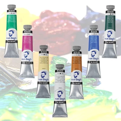 Talens Van Gogh olajfesték, 20 ml - különféle színekben