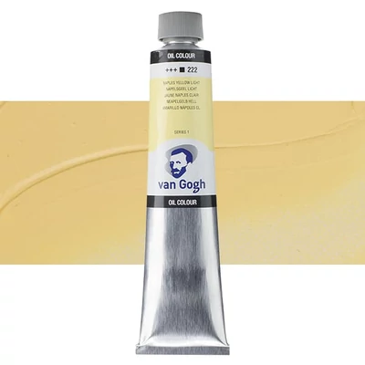 Talens Van Gogh olajfesték, 200 ml - 222, naples yellow light