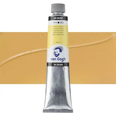 Talens Van Gogh olajfesték, 200 ml - 223, naples yellow deep