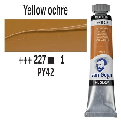 Talens Van Gogh olajfesték, 20 ml - 227, yellow ochre