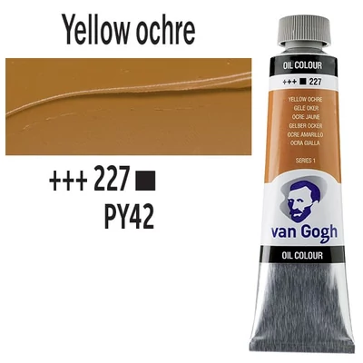 Talens Van Gogh olajfesték, 40 ml - 227, yellow ochre