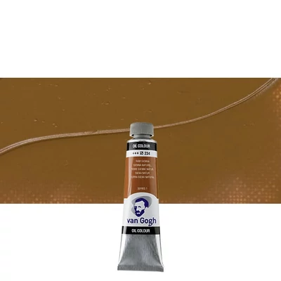 Talens Van Gogh olajfesték, 40 ml - 234, raw sienna