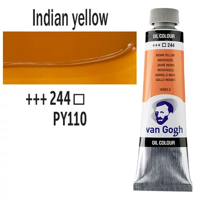Talens Van Gogh olajfesték, 40 ml - 244, indian yellow
