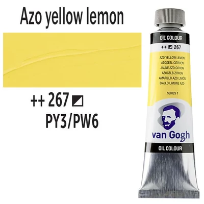 Talens Van Gogh olajfesték, 40 ml - 267, azo yellow lemon (primary)