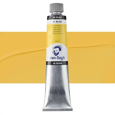 Talens Van Gogh olajfesték, 200 ml - 269, azo yellow medium