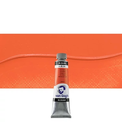 Talens Van Gogh olajfesték, 40 ml - 276, azo orange