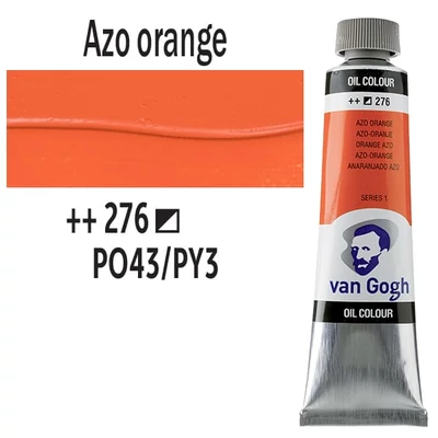 Talens Van Gogh olajfesték, 40 ml - 276, azo orange