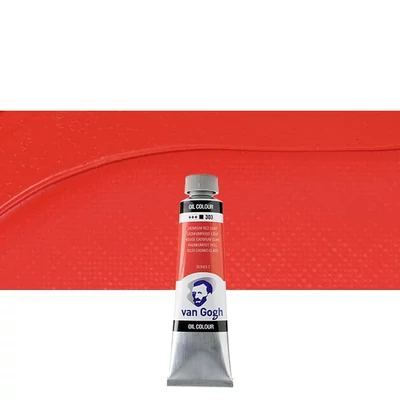 Talens Van Gogh olajfesték, 40 ml - 303, cadmium red light