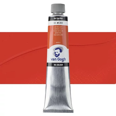 Talens Van Gogh olajfesték, 200 ml - 312, azo red light