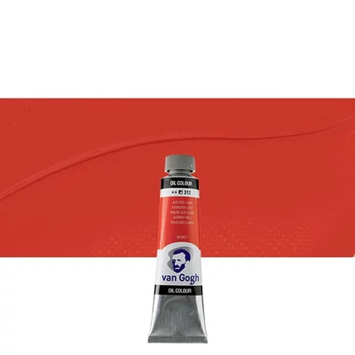 Talens Van Gogh olajfesték, 40 ml - 312, azo red light