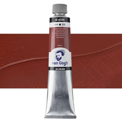 Talens Van Gogh olajfesték, 200 ml - 339, light oxide red