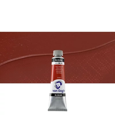 Talens Van Gogh olajfesték, 40 ml - 339, light oxide red