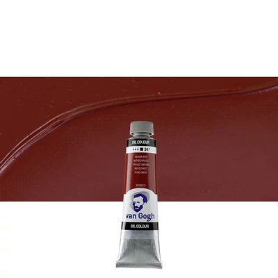 Talens Van Gogh olajfesték, 40 ml - 347, indian red