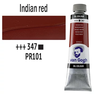 Talens Van Gogh olajfesték, 40 ml - 347, indian red