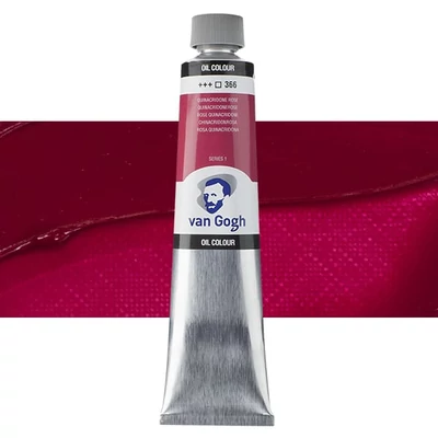 Talens Van Gogh olajfesték, 200 ml - 366, quinacridone rose