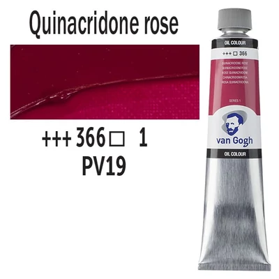 Talens Van Gogh olajfesték, 200 ml - 366, quinacridone rose