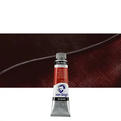 Talens Van Gogh olajfesték, 40 ml - 378, transparent oxide red