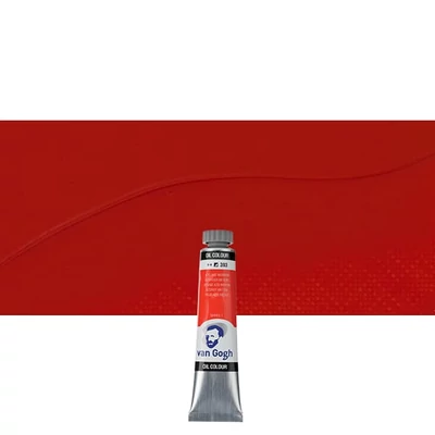 Talens Van Gogh olajfesték, 20 ml - 393, azo red medium