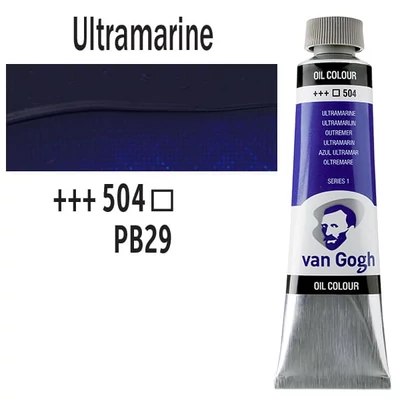Talens Van Gogh olajfesték, 40 ml - 504, ultramarine