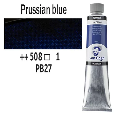 Talens Van Gogh olajfesték, 200 ml - 508, prussian blue