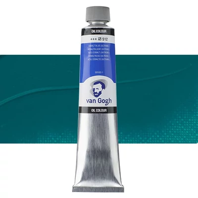 Talens Van Gogh olajfesték, 200 ml - 512, cobalt blue ultramarine