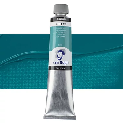 Talens Van Gogh olajfesték, 200 ml - 522, turquoise blue