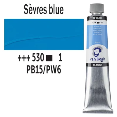 Talens Van Gogh olajfesték, 200 ml - 530, Sevres blue