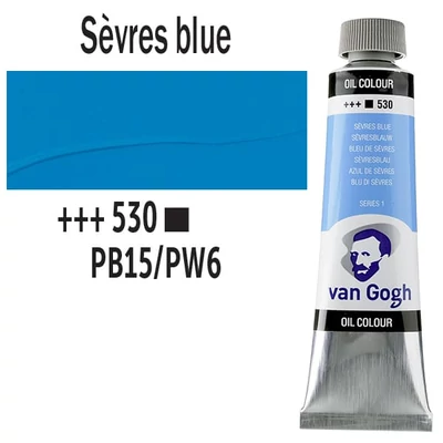 Talens Van Gogh olajfesték, 40 ml - 530, sèvres blue