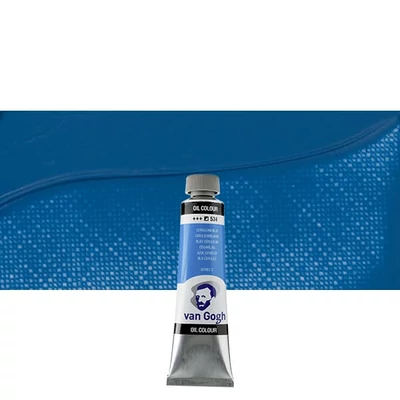 Talens Van Gogh olajfesték, 40 ml - 534, cerulean blue