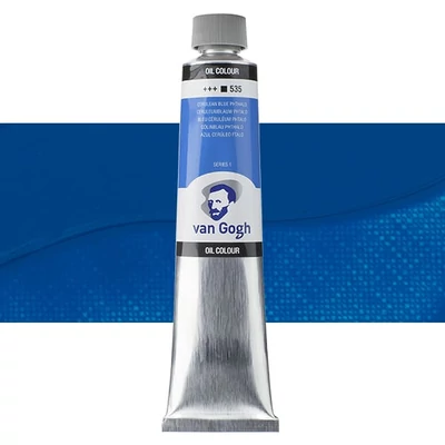 Talens Van Gogh olajfesték, 200 ml - 535, cerulean blue (phthalo)