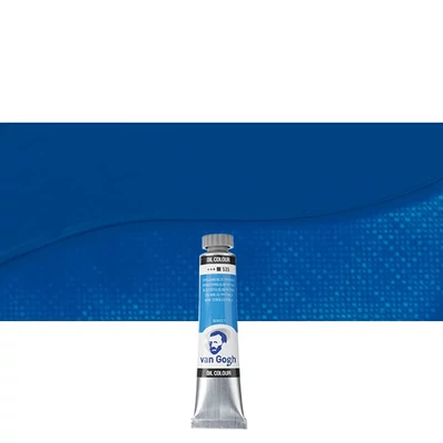 Talens Van Gogh olajfesték, 20 ml - 535, cerulean blue (phthalo)