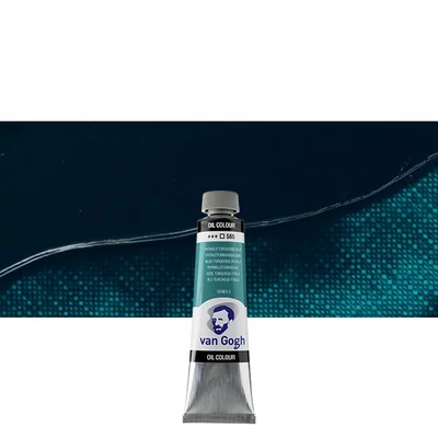 Talens Van Gogh olajfesték, 40 ml - 565, phthalo turquoise blue