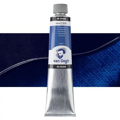 Talens Van Gogh olajfesték, 200 ml - 570, phthalo blue