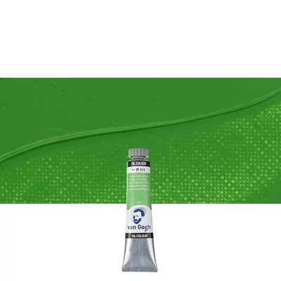 Talens Van Gogh olajfesték, 20 ml - 614, permanent green medium