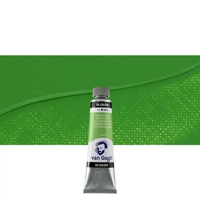 Talens Van Gogh olajfesték, 40 ml - 614, permanent green medium