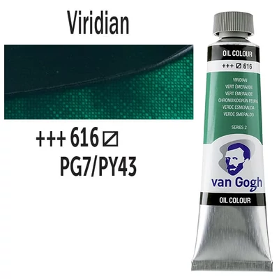 Talens Van Gogh olajfesték, 40 ml - 616, viridian