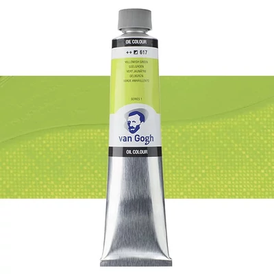 Talens Van Gogh olajfesték, 200 ml - 617, yellow green